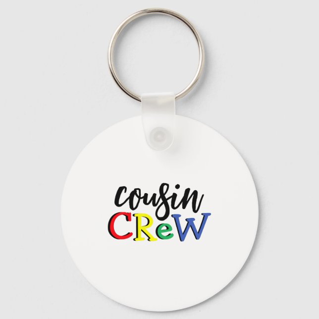 Cousin Crew Toddler  Keychain (Front)