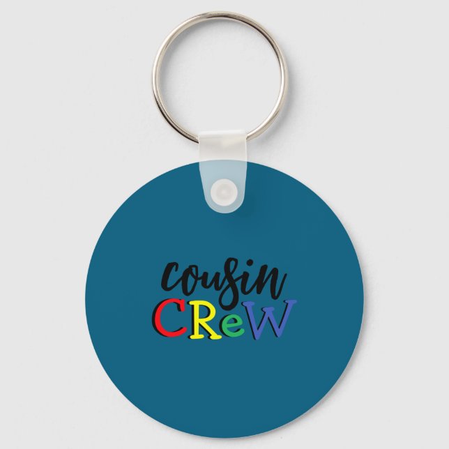 Cousin Crew Toddler  Keychain (Front)