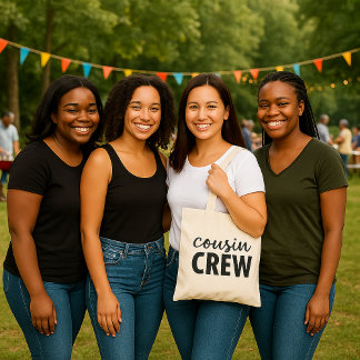 Cousin Crew Tote Bag