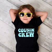 Cousin Crew |Turquoise Matching Family Unisex Kids