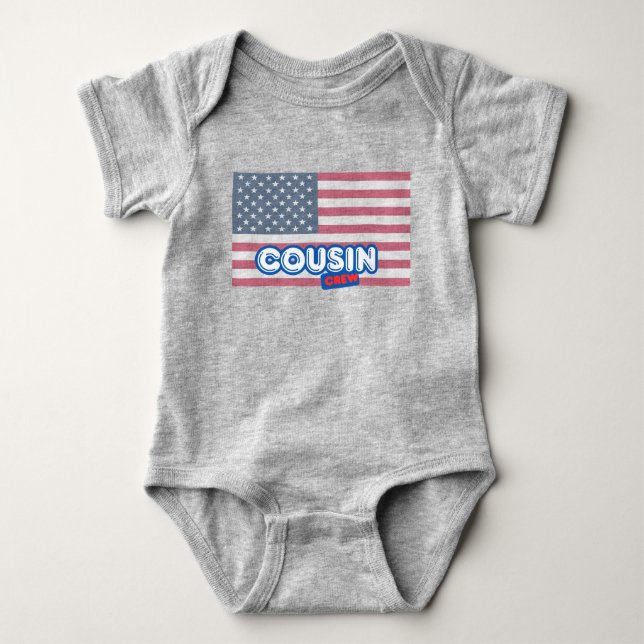 Cousin Crew USA Baby Baby Bodysuit (Front)