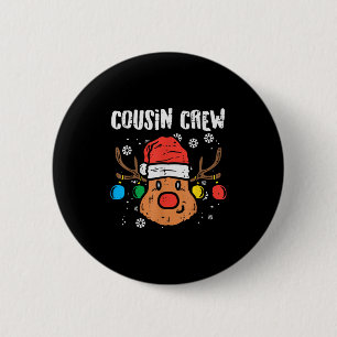 Cousin Crew Xmas Pjs Matching Christmas Pajamas Fo Button