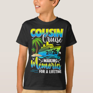 Cousin Cruise 2026 Summer Vacation Beach Family Tr T-Shirt