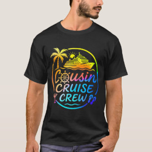 Cousin Cruise Crew Trocal Summer Vacation Matching T-Shirt