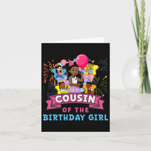Cousin Gracie's Corner Birthday Dolls Cute Party G Card