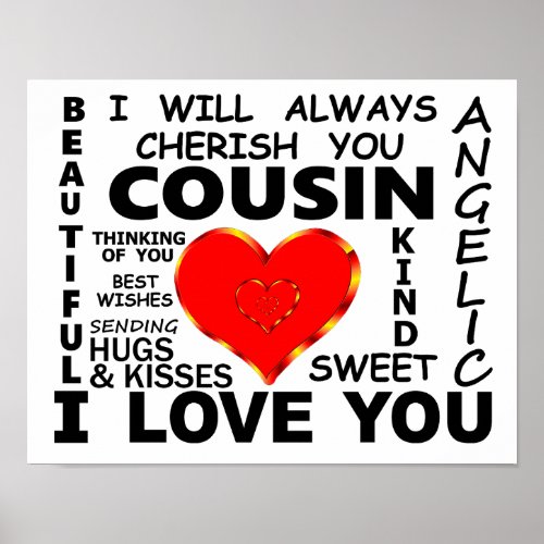 Cousin I Love You Poster