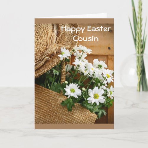 COUSIN LOVE TO YOU AT EASTER HOLIDAY CARD
