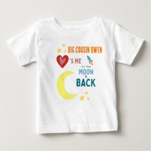 Cousin Loves me to the moon and back Baby T-Shirt
