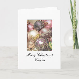 Cousin Merry Christmas card