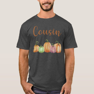Cousin of Little Pumpkin First Birthday Autumn Pum T-Shirt