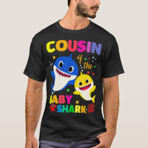 Cousin Of The Baby Shark Birthday Cousin Shark _6  T-Shirt
