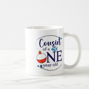 Cousin Of The Big One Fishing Boy First Birthday O Coffee Mug