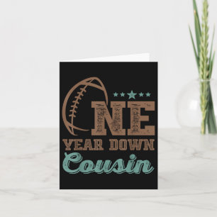 Cousin Of The Birthday Boy 1st Year Down Birthday Card