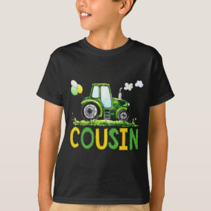 Cousin Of The Birthday Boy Tractor Farm Truck Matc T-Shirt