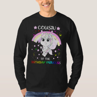 Cousin Of The Birthday Princess Unicorn T-Shirt