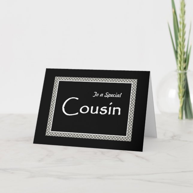 COUSIN Pageboy Invitation -  Customizable (Front)