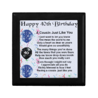 Cousin Poem 40th Birthday