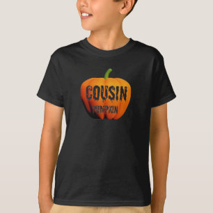 Cousin Pumpkin Matching Family Halloween Group T-Shirt