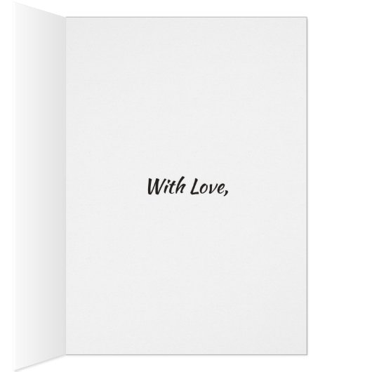 Cousin Rainbow Colours on Black Birthday Card (Inside (Right))