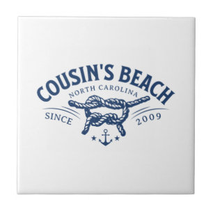 Cousin’s Beach, NC The Summer I Turned Pretty  Ceramic Tile