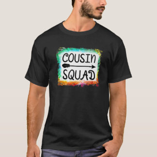 Cousin Squad Family Matching Group Bleached Cousin T-Shirt