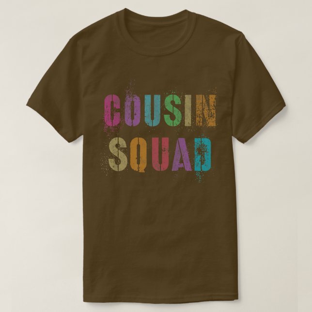 COUSIN SQUAD Grandma Grandpa Camp 2022 Sign Autogr T-Shirt (Design Front)