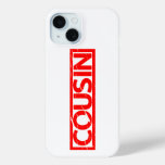 Cousin Stamp iPhone 15 Case