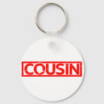 Cousin Stamp Keychain