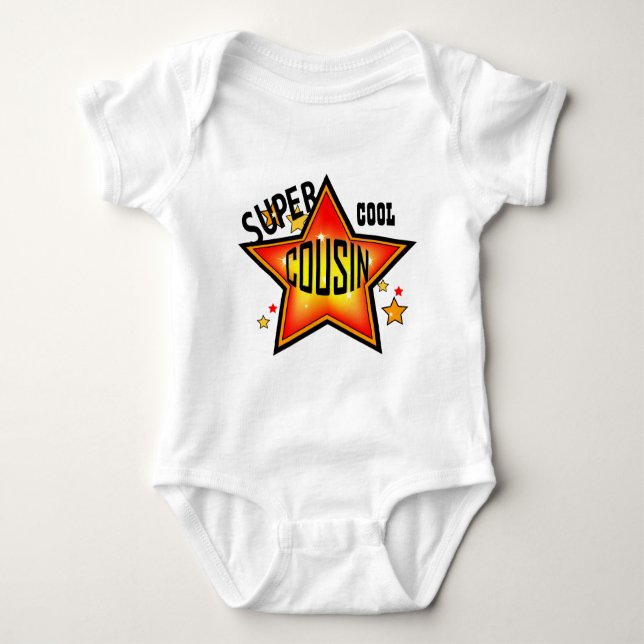 Cousin Super Star Infant Creeper (Front)
