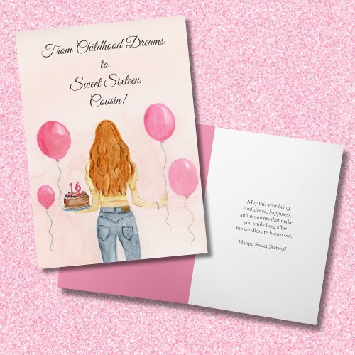 Cousin Sweet Sixteen Girl Jeans 