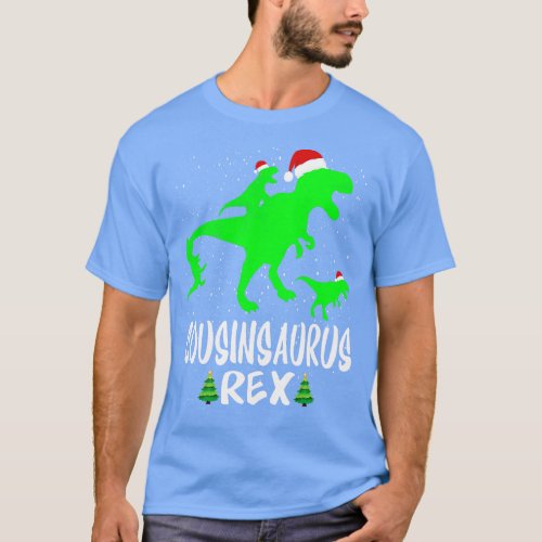Cousin T Rex Matching Family Christmas Dinosaur Sh T_Shirt
