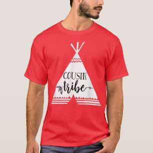 Cousin Tribe Funny Family Group Matching Thanksgiv T-Shirt