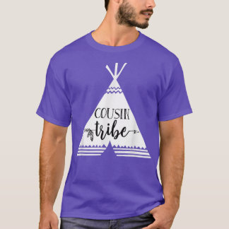 Cousin Tribe Funny Family Group Matching Thanksgiv T-Shirt