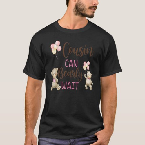 Cousin We Can Bearly Wait Gender Neutral Baby Show T_Shirt
