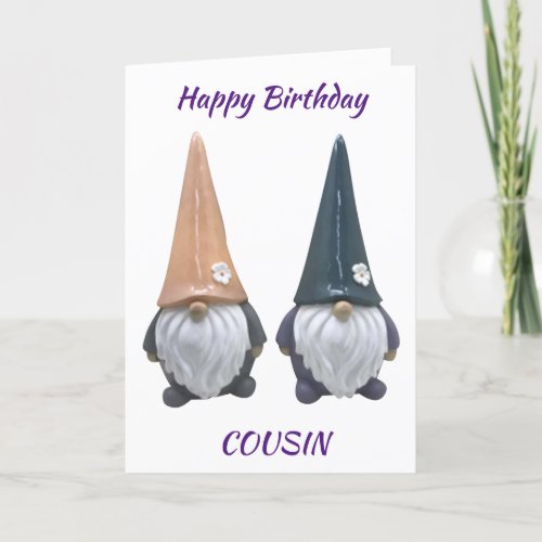 COUSIN WE WILL BE CELEBRATING YOU CARD