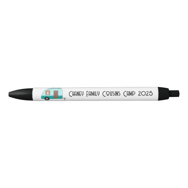 Cousins Camp Retro Camper Pen (Front)