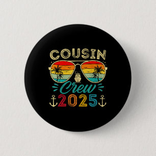 Cousins Cruise 2025 Family Group Matching Summer V Button