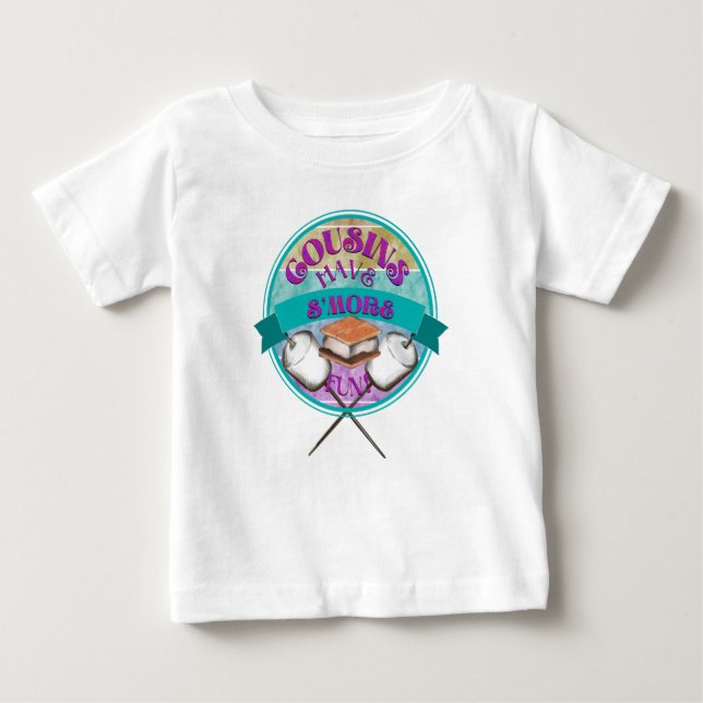 Cousins have S’more Fun Baby T-Shirt (Front)