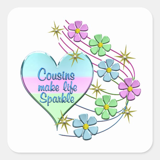 Cousin Stickers - 100% Satisfaction Guaranteed | Zazzle