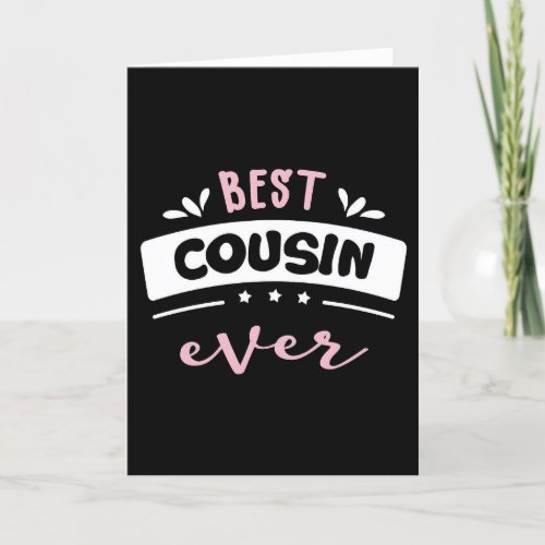 COUSINS MAKE THE BEST FRIENDS 50th Card