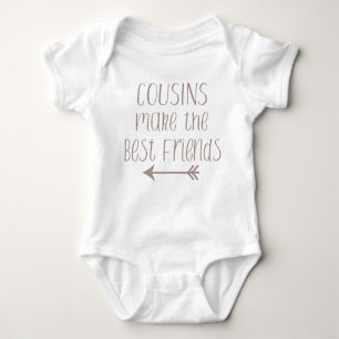 Cousins Make the Best Friends Baby Bodysuit