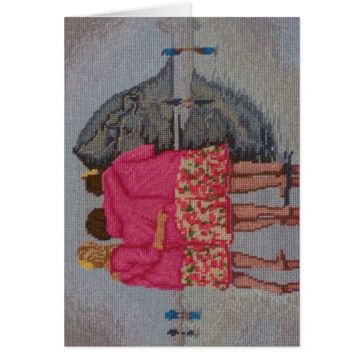 Cousins Needlepoint Cards (Front)
