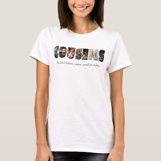 Cousins Photo Collage Women's T-Shirt (Front)