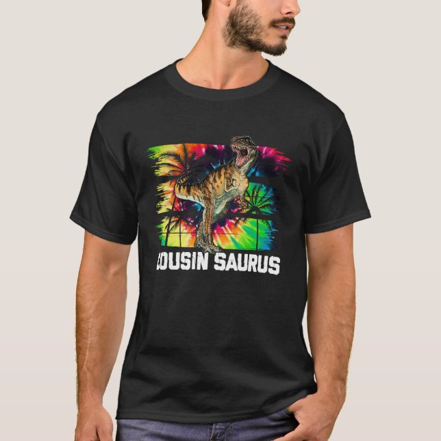Cousinsaurus Dinosaur Cousin Saurus Family Matchin T-Shirt (Front)