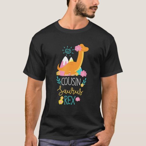 Cousinsaurus Dinosaur Cousin Saurus For Kids T_Shirt