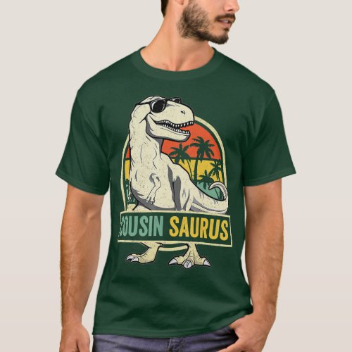 Cousinsaurus  Rex Dinosaur Cousin Saurus Boy Famil T_Shirt