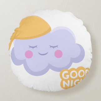 Coussin rond zzz round pillow