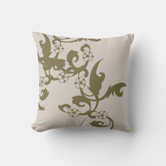 coussin throw pillow (Front)