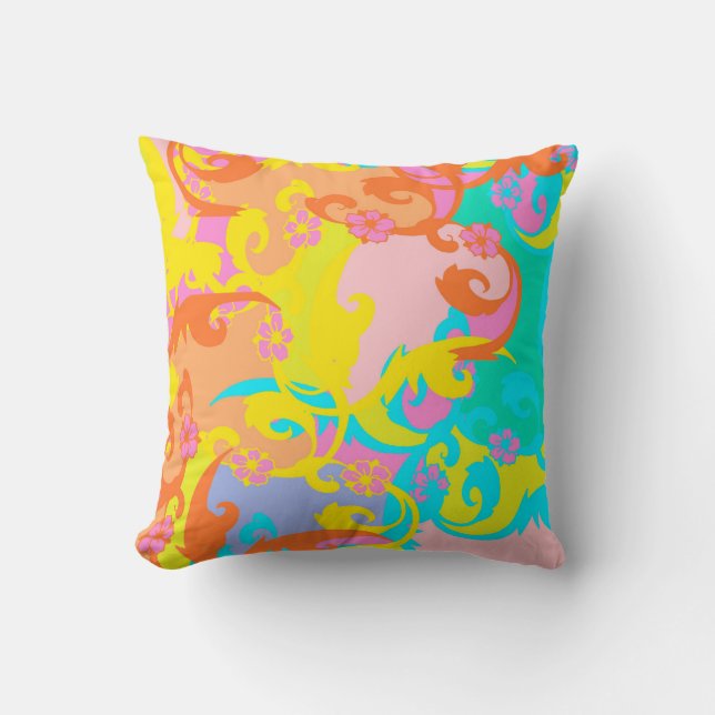 coussin throw pillow (Front)