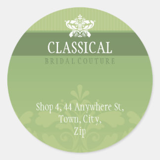 COUTURE ADDRESS LABEL :: classy flourish 7